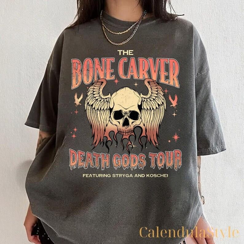 The Bone Carver Shirt, Bookish Shirt, Sarah J Maas Merch Bookish, Night Court Gift, Velaris Valkyrie Shirt, SJM Merch...