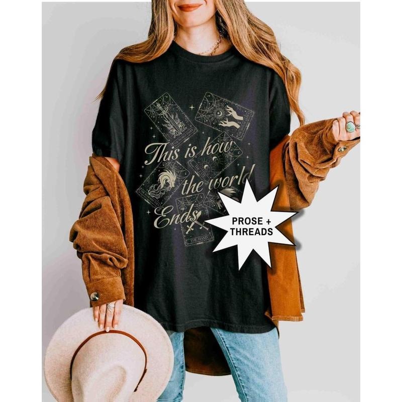 The Book of Azrael Tee, World Ender Shirt Dark Romance Morally Grey Booktok Merch Bookstagram Shirt Samkiel Dianna...