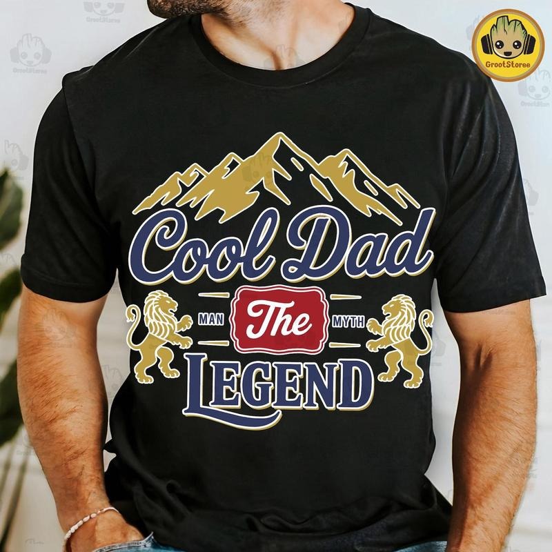 The Cool Dad Shirt, The Man The Myth The Legend Shirt, Fathers Day Shirt, Beer Shirt, Dad Life Shirt, Cool Dad Shirt,...