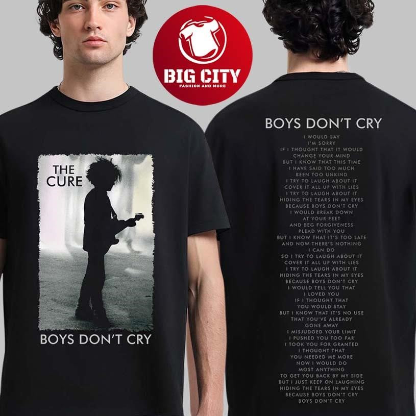 The Cure Boys Don’t Cry 86 Mix Two Sided Shirt