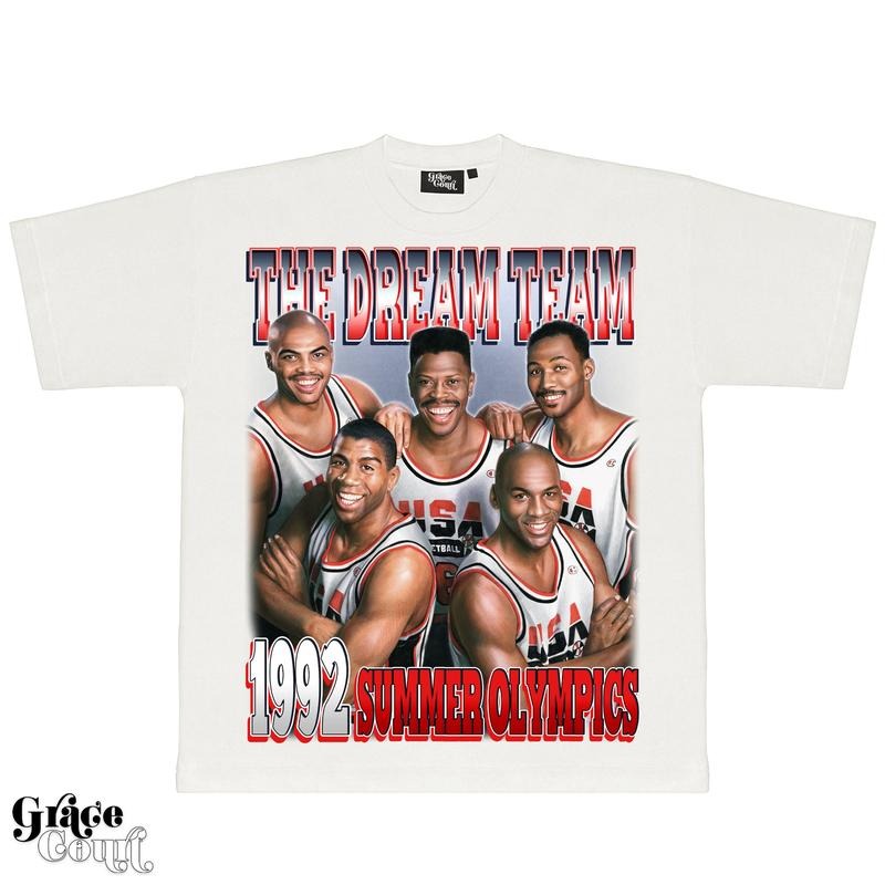 The Dream Team Tee | Vintage Tee Graphic T-Shirt Sweatshirt Hoodie | Sport Tee - Gift For Fan 1