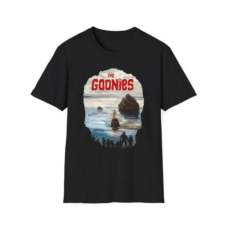 The Goonies Unisex Softstyle T-Shirt, Retro Movie Tee