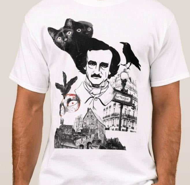 The Imagination of Edgar Allan Poe T Shirt Hoodie, Sweatshirt | InkThreadWorks.com