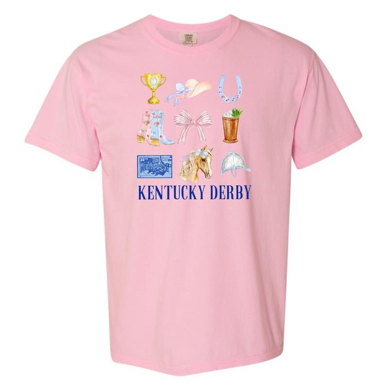 The Kentucky Derby Comfort Colors T-Shirt Hoodie, Sweatshirt | InkThreadWorks.com