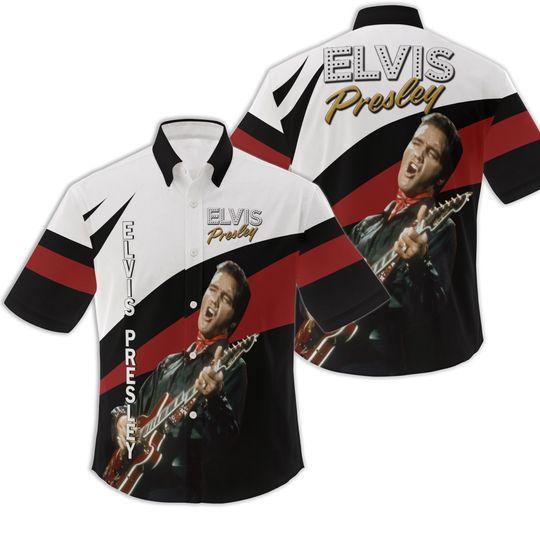 The king elvis presley hawaiian shirt gift for family and friend 2709097