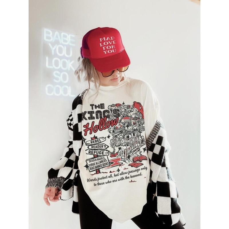 The King's Hollow Shirt Banned Books Shirt Zodiac Academy Shirt ZA Merch Darius Acrux Lance Orion Bookish Literature...
