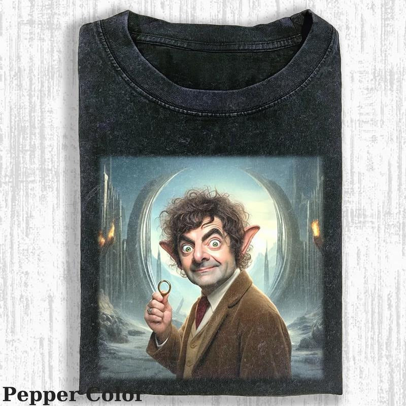 The Lord Of The Beans Vintage Tee, The Lord Of The Beans T-Shirt, Meme Cringe Funny Dumb Shirts, Unisex Movie Shirt Menswear Womenswear Streetwear