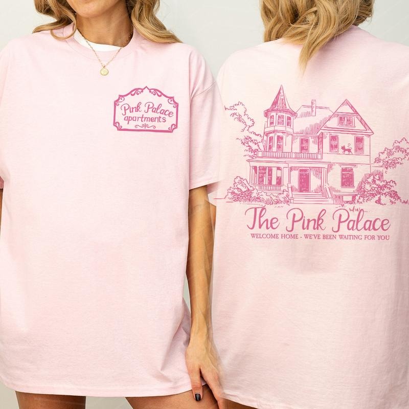 The Pink Palace Apartment Shirt, Pink Palace Sweatshirt, Cor.ralinee Welcome Home Sweatshirt, famous horror movies tshirt, Horror Character Shirt, Halloween Crewneck Sweatshirt