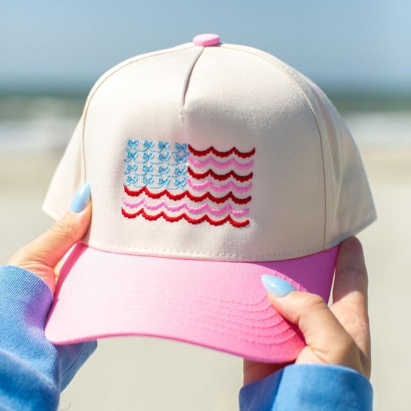 'The Preppy Patriot' Trucker Hat