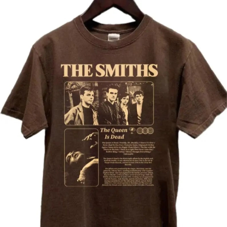 The Smiths Music Band Shirt, The Smiths 90s Music Album Graphic Unisex Shirt, Gift for Men & Women