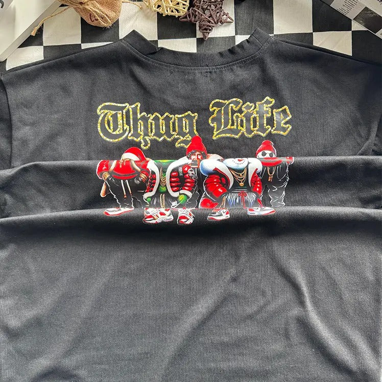 Thug Life Christmas, Christmas Friends, Christmas Movies, Street Style, Christmas Shirt Gift For Friends