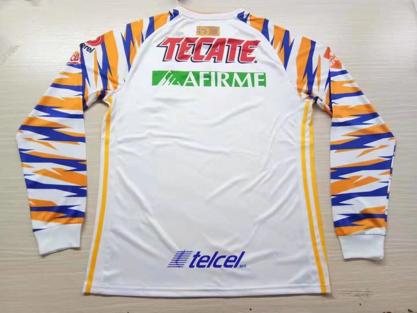 Tiger second away long sleeve 19-20 season soccer jersey Style 1