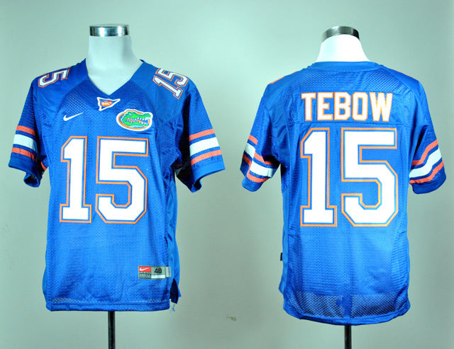 Tim Tebow 15 Royal Blue
