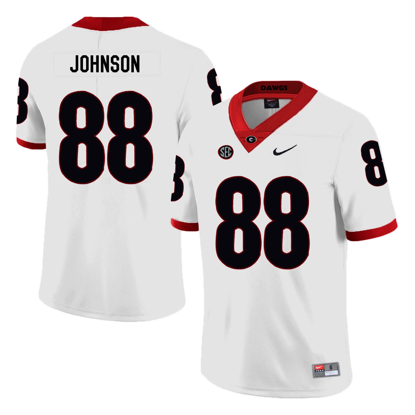 Toby Johnson 88 White Style 2