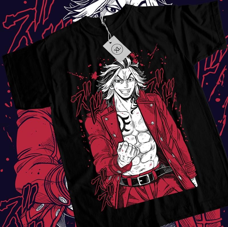 Tokyo Revengers T-Shirt S-4XL Draken Mikey Takemichi Hanagaki Anime Manga