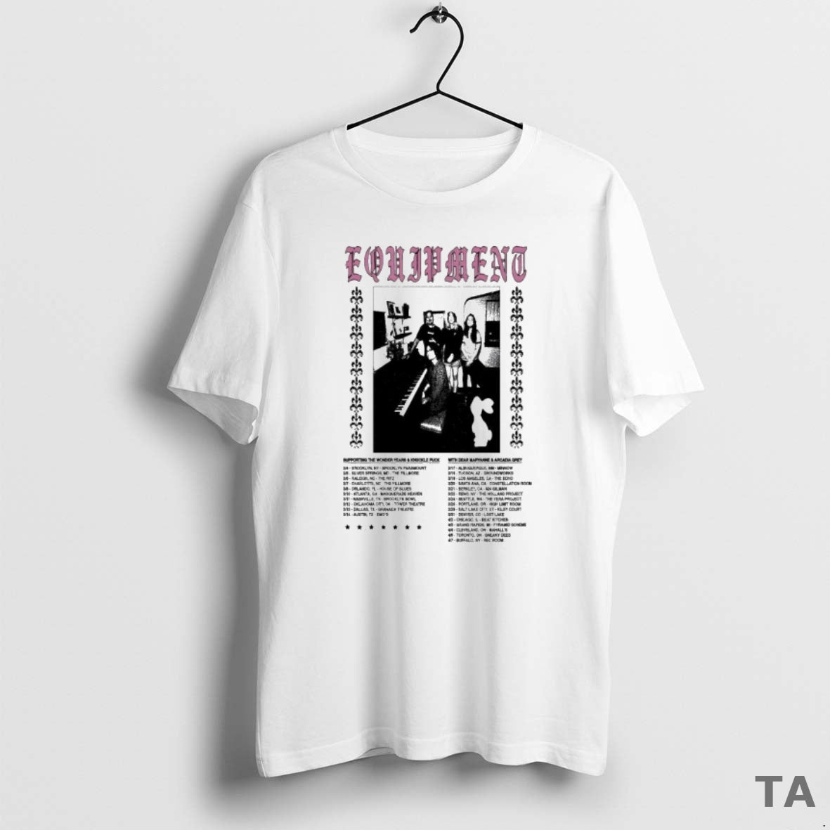 Top Equipment Spring 2026 Tour T Shirt Sweater Hoodie, Sweatshirt | InkThreadWorks.com