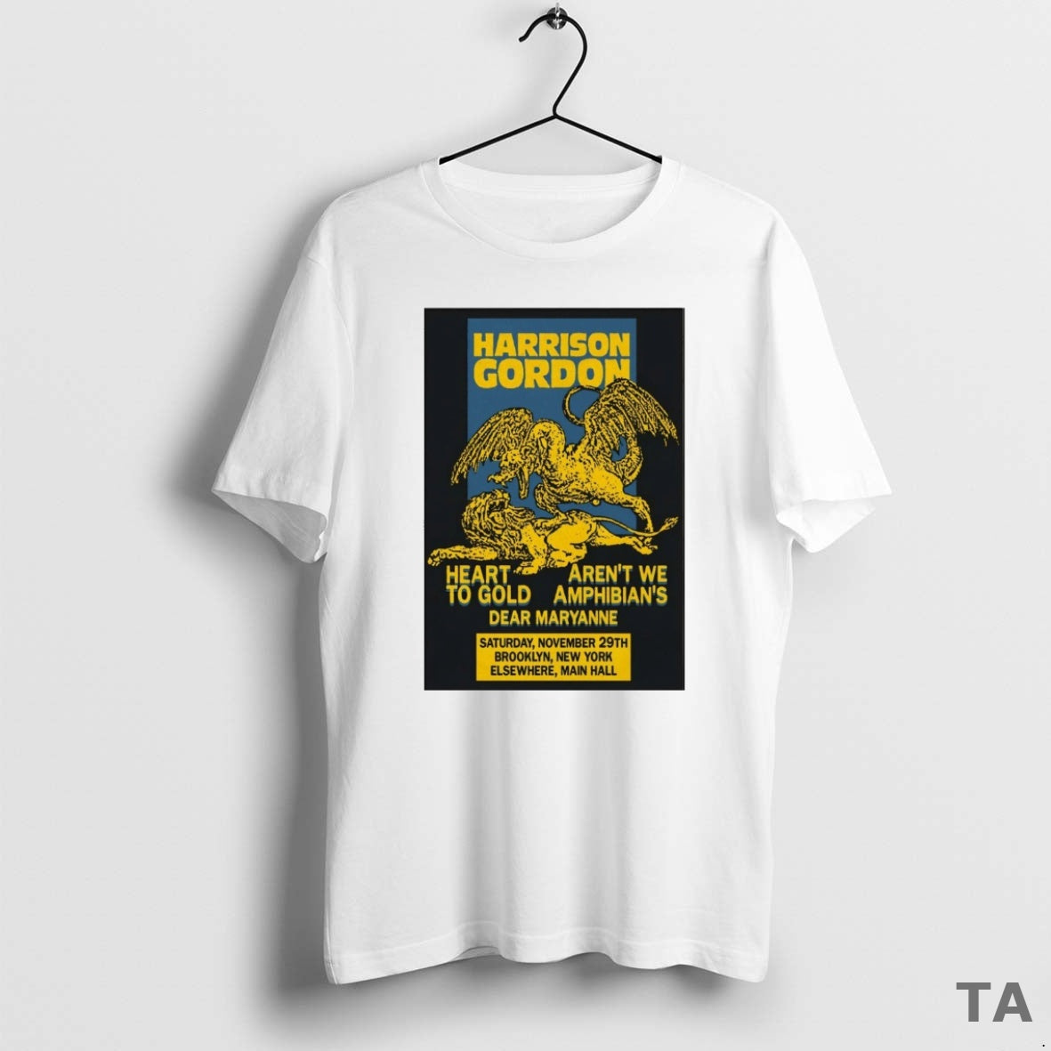 Top Harrison Gordon November 29 2025 Elsewhere In Brooklyn Ny T Shirt Sweater Hoodie, Sweatshirt | InkThreadWorks.com