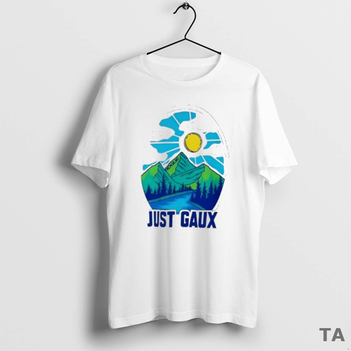Top Just Gaux Margaux Alvarez Sunrise On Mountain Vintage T Shirt Sweater Hoodie, Sweatshirt | InkThreadWorks.com