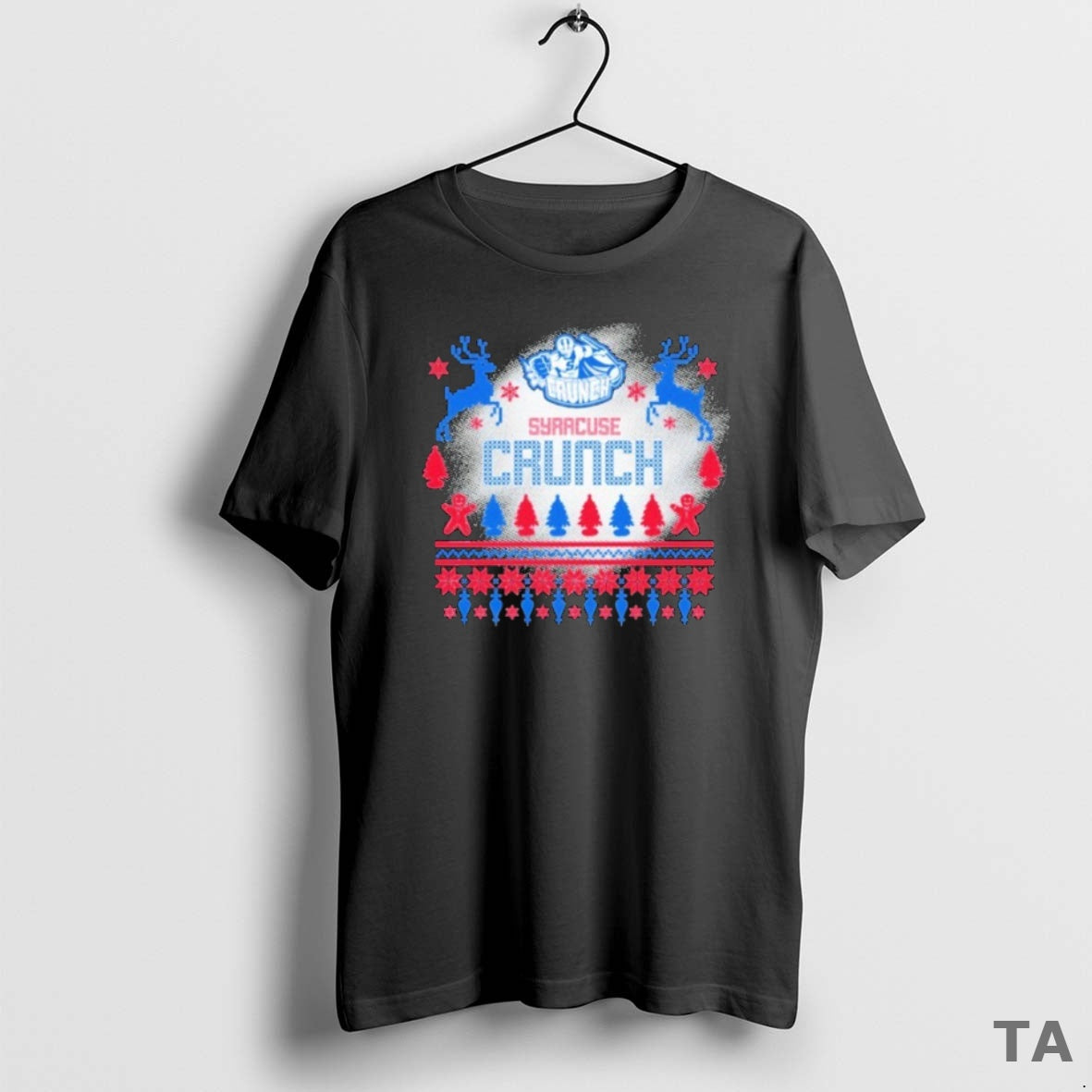 Top Syracuse Crunch Ugly Merry Christmas T Shirt Sweater Hoodie, Sweatshirt | InkThreadWorks.com