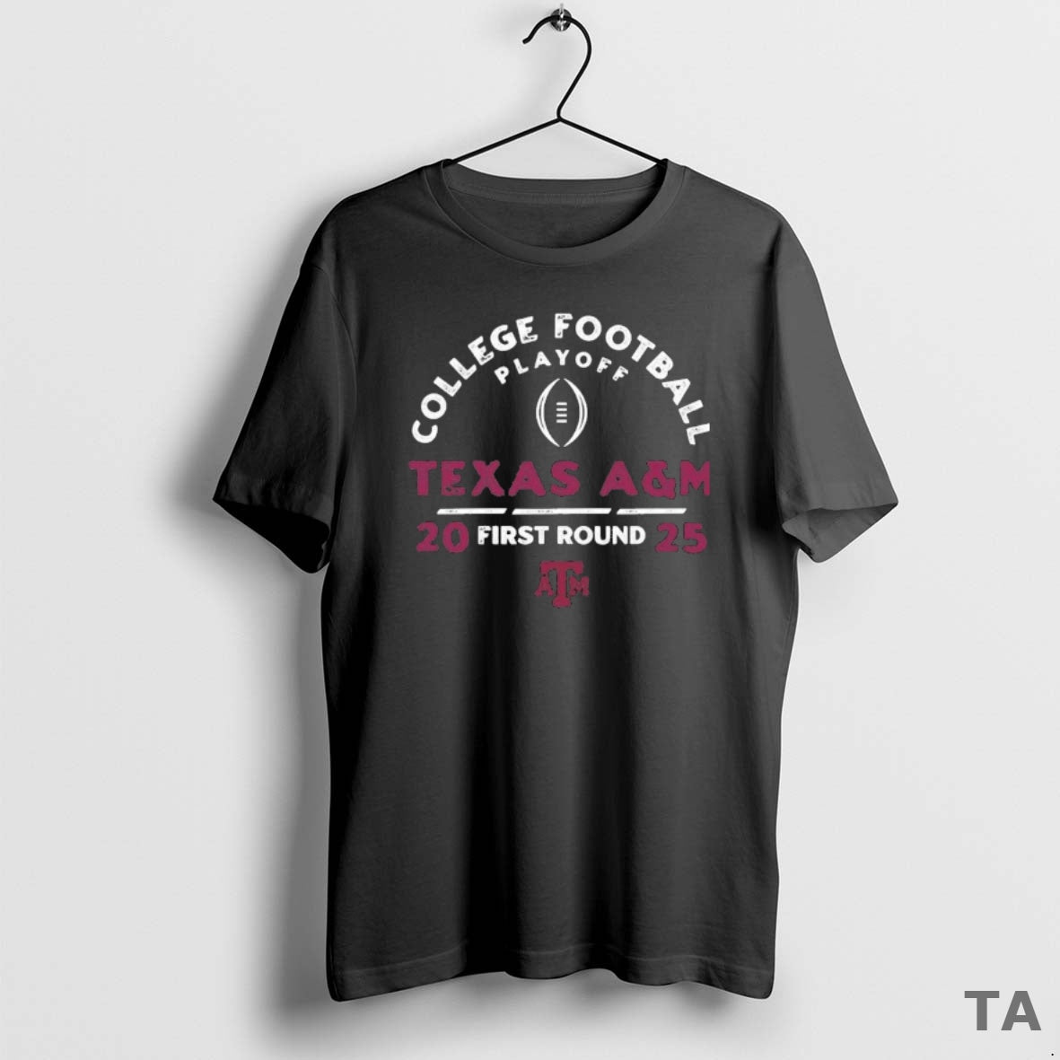 Top Texas Am Aggies Cfp First Round 2025 T Shirt Sweater Hoodie, Sweatshirt | InkThreadWorks.com