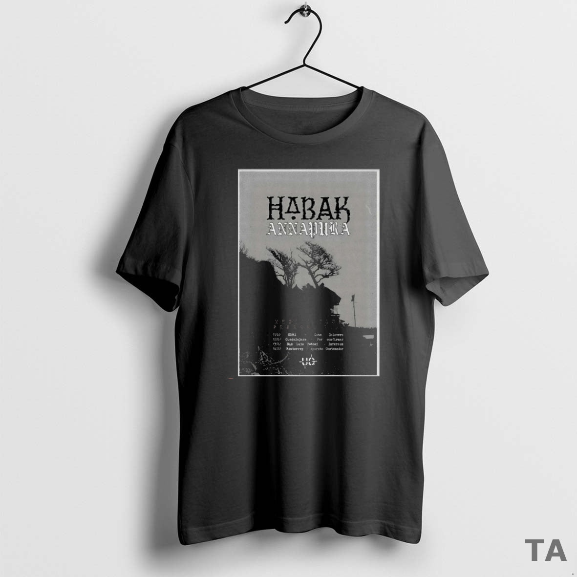Top Habak Annapura Mexico Tour February 11 14 2026 Live Concert T Shirt Sweater Hoodie, Sweatshirt | InkThreadWorks.com