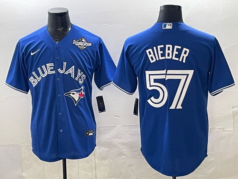 Toronto Blue Jays #57 Trent Thornton Blue Jays Adult Style 3