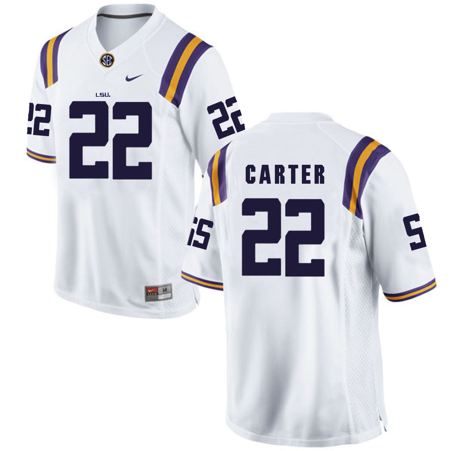 Tory Carter 22 White