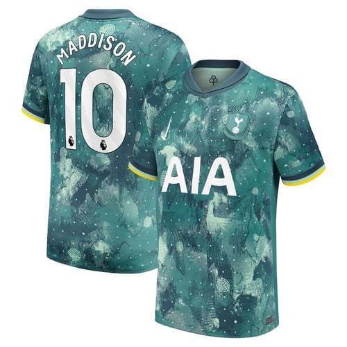 Tottenham Hotspur #10 James Maddison 202425 Third Men Jersey - Green