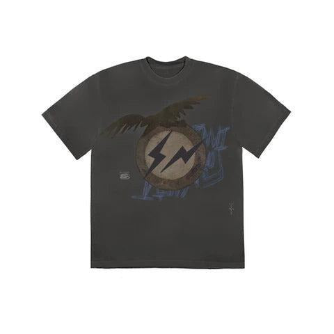 Travis Scott Cactus Jack For Fragment Create T-shirt Washed Black Hoodie, Sweatshirt | InkThreadWorks.com