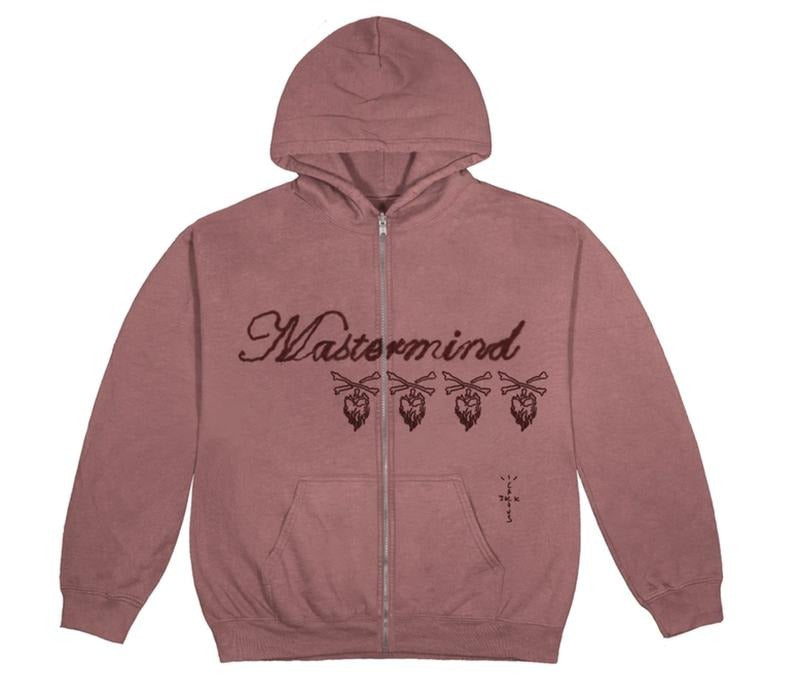 Travis Scott Cactus Jack For Mastermind Skull Zip Up Hoodie CJFM-HZ07 Size S-XXL T-Shirts, Sweatshirt | InkThreadWorks.com