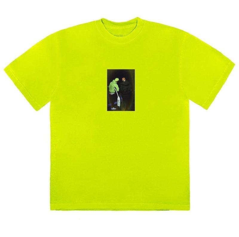 Travis Scott Jackboys Photo Tee II Neon
