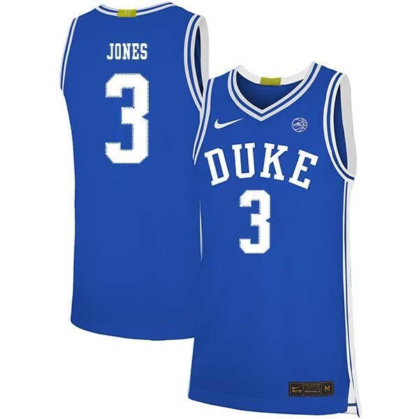 Tre Jones 3 Blue