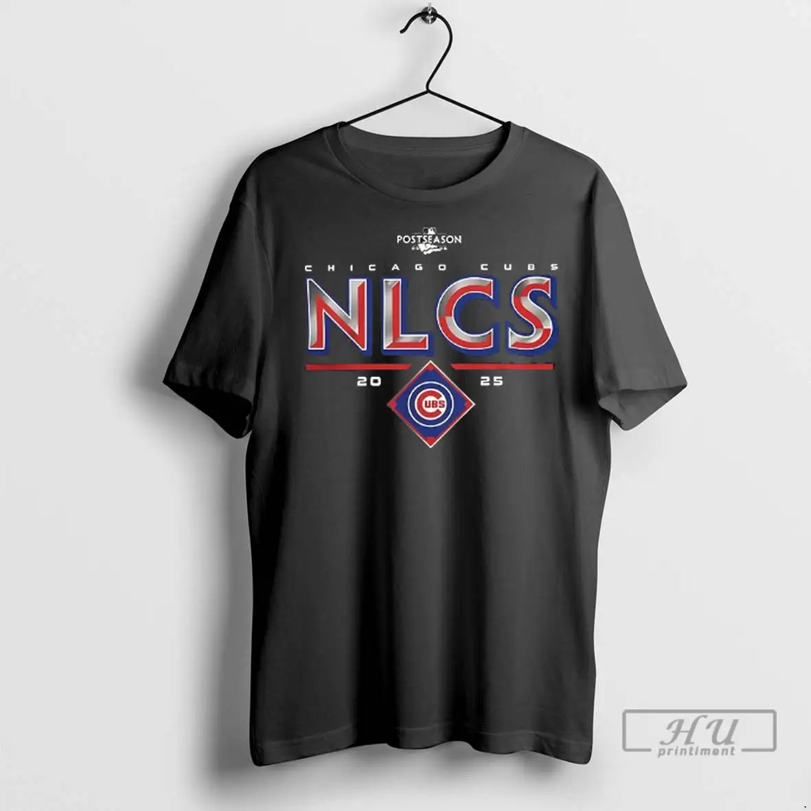 Trending Chicago Cubs Mlb 2025 Nlcs Postseason Logo T Shirts