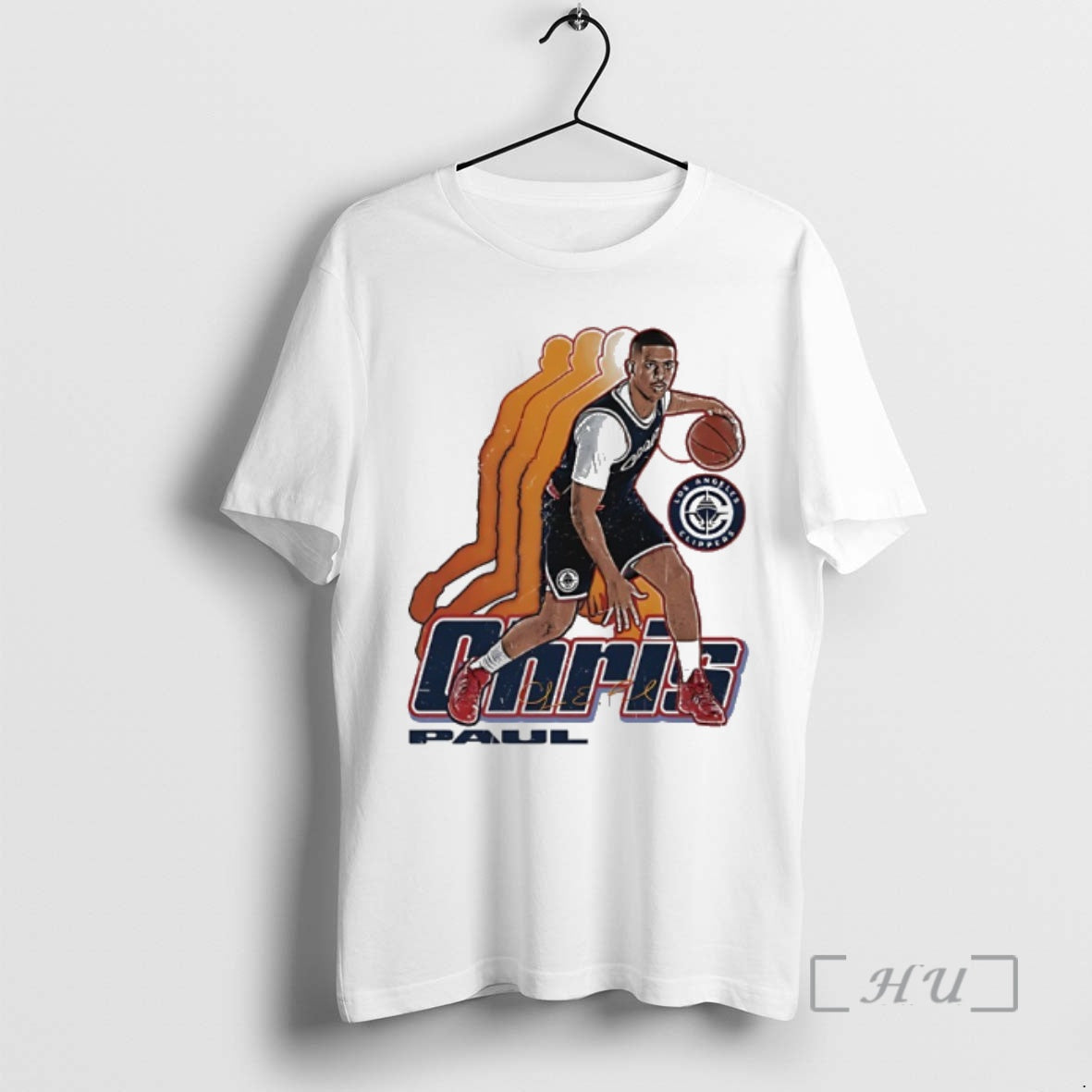 Trending Chris Paul Los Angeles Clippers Basketball Signature Retro T-Shirts, Hoodie, Sweatshirt | InkThreadWorks.com