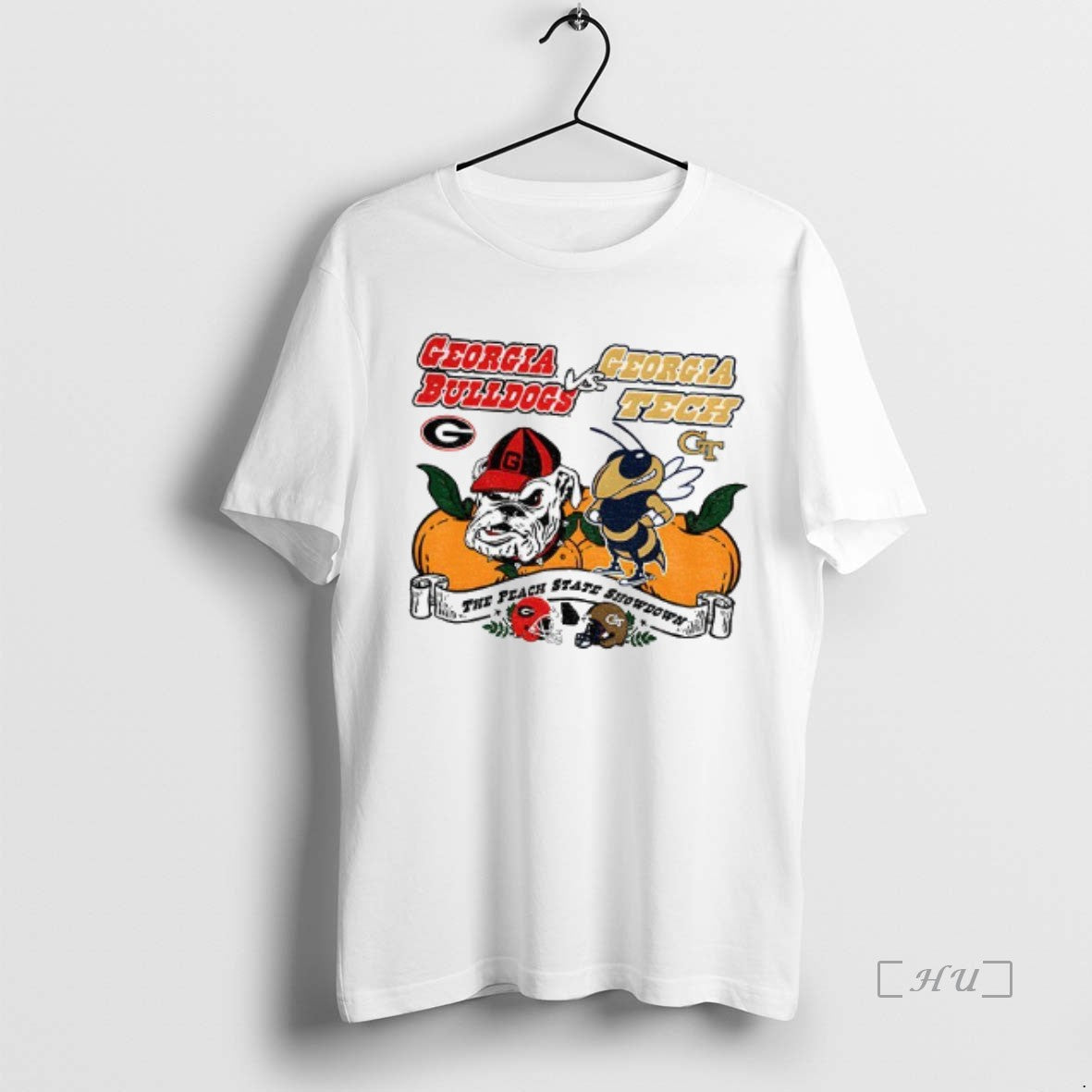 Trending Georgia Bulldogs Vs Georgia Tech The Peach State Showdown T-Shirts, Hoodie, Sweatshirt | InkThreadWorks.com
