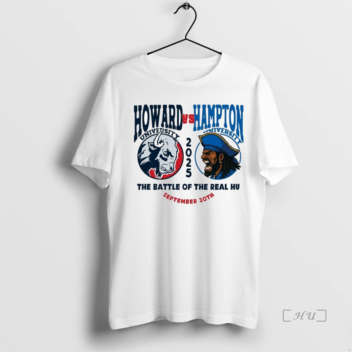 Trending Hampton Vs Howard University 2025 The Battle Of The Real Hu Premium T Shirts Hoodie, Sweatshirt | InkThreadWorks.com