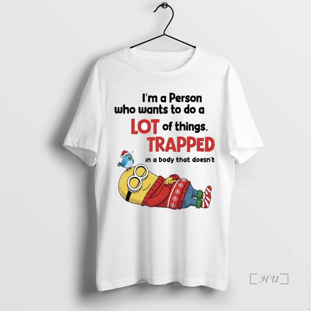 Trending Minions Im A Person Who Wants To Do A Lot Of Things Christmas Premium T-Shirts, Hoodie, Sweatshirt