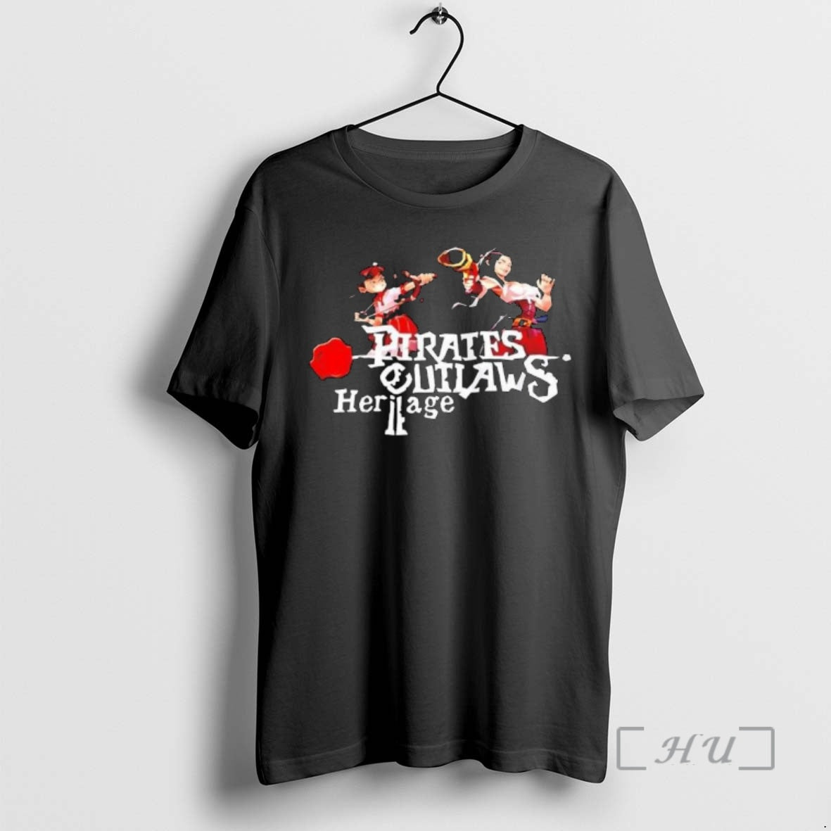Trending Pirates Outlaws 2 Heritage Video Game T-Shirts, Hoodie, Sweatshirt | InkThreadWorks.com