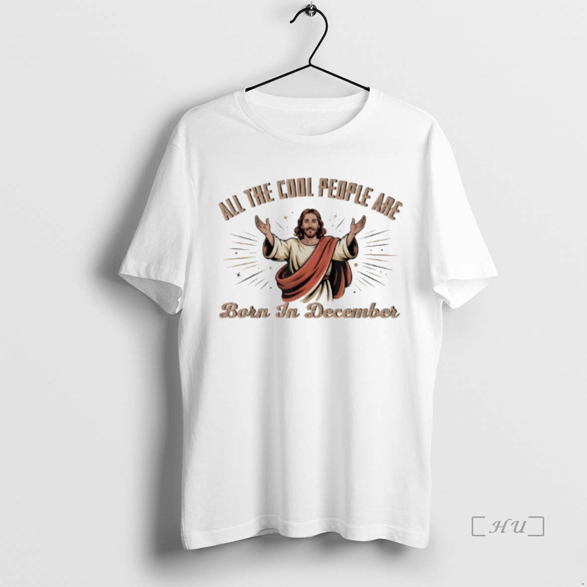 Trending Retro Cool People Are Born In December Christian Christmas T-Shirts, Hoodie, Sweatshirt | InkThreadWorks.com