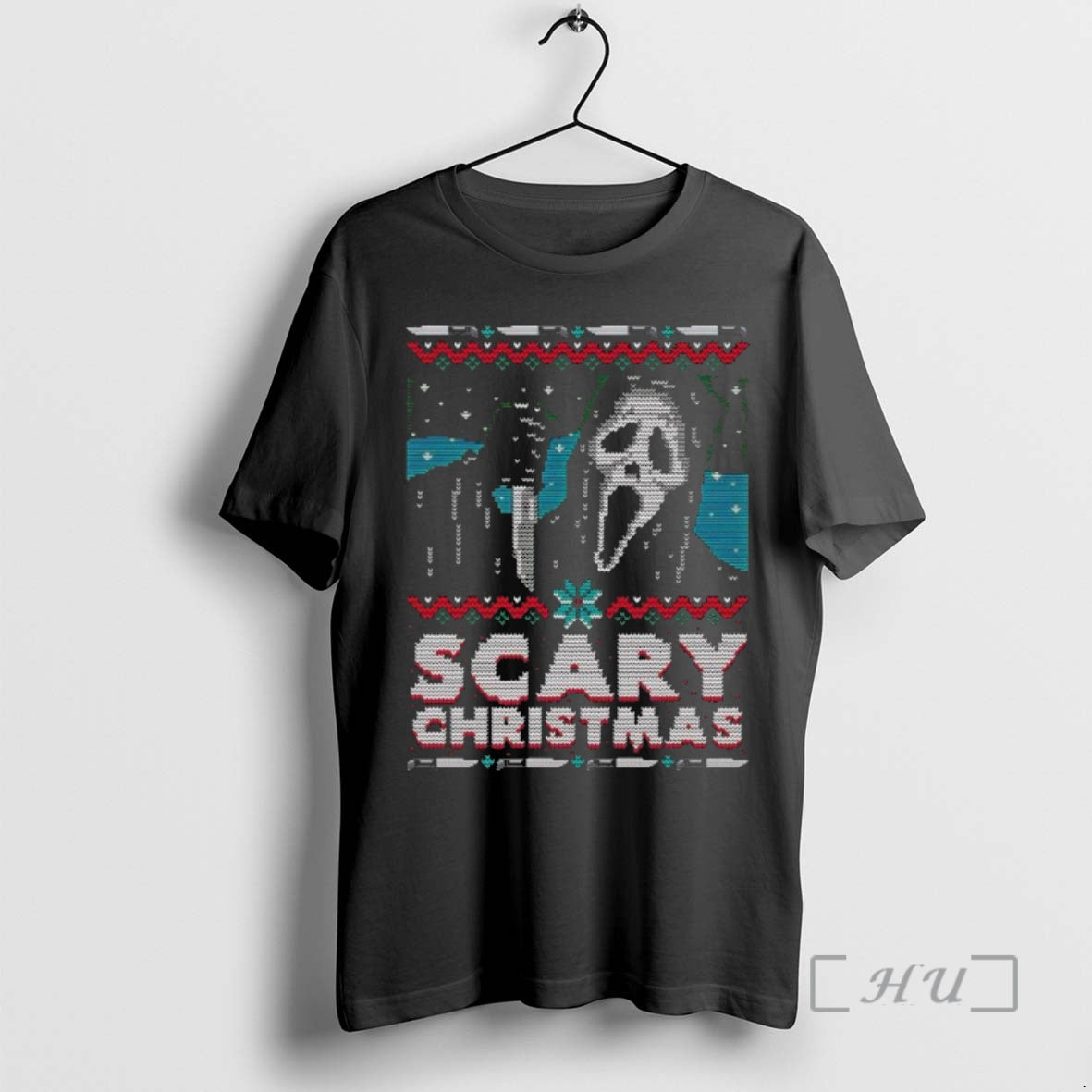 Trending Scary Ugly Christmas 2025 Black T-Shirts, Hoodie, Sweatshirt | InkThreadWorks.com