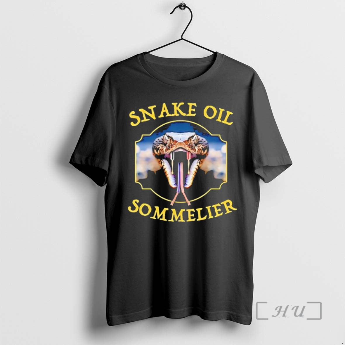 Trending Snake Oil Sommelier Funny Snake Black T-Shirts, Hoodie, Sweatshirt