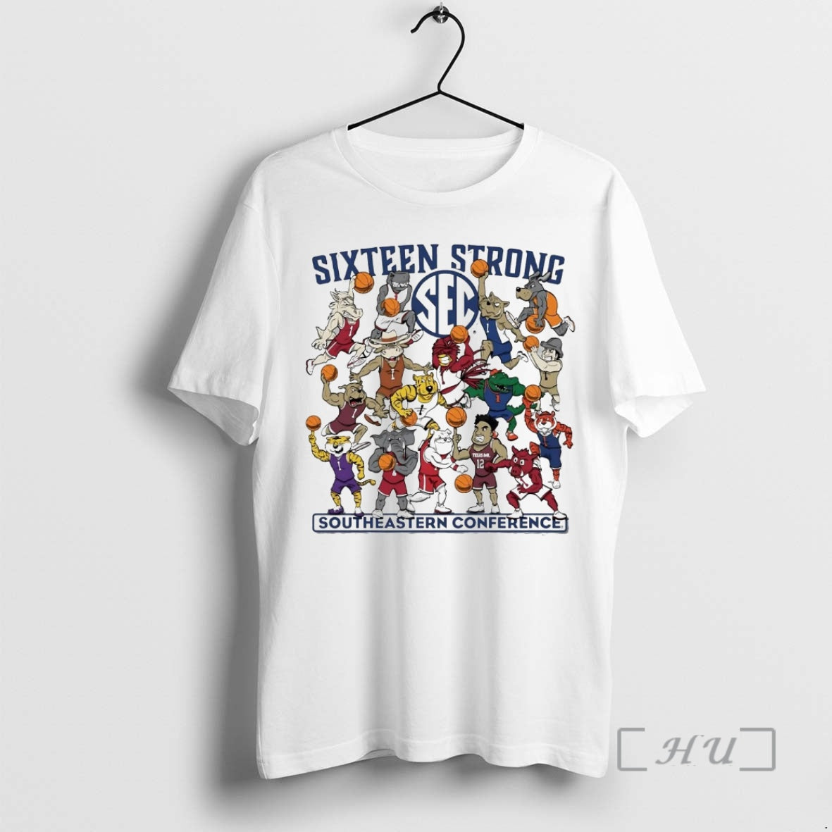 Trending Southeastern Conference Teams Sixteen Strong T-Shirts, Hoodie, Sweatshirt | InkThreadWorks.com