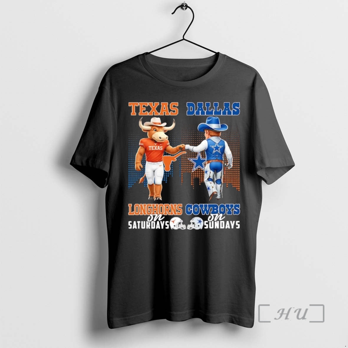Trending Texas Longhorns On Saturdays Dallas Cowboys On Sundays Mascot T-Shirts, Hoodie, Sweatshirt | InkThreadWorks.com