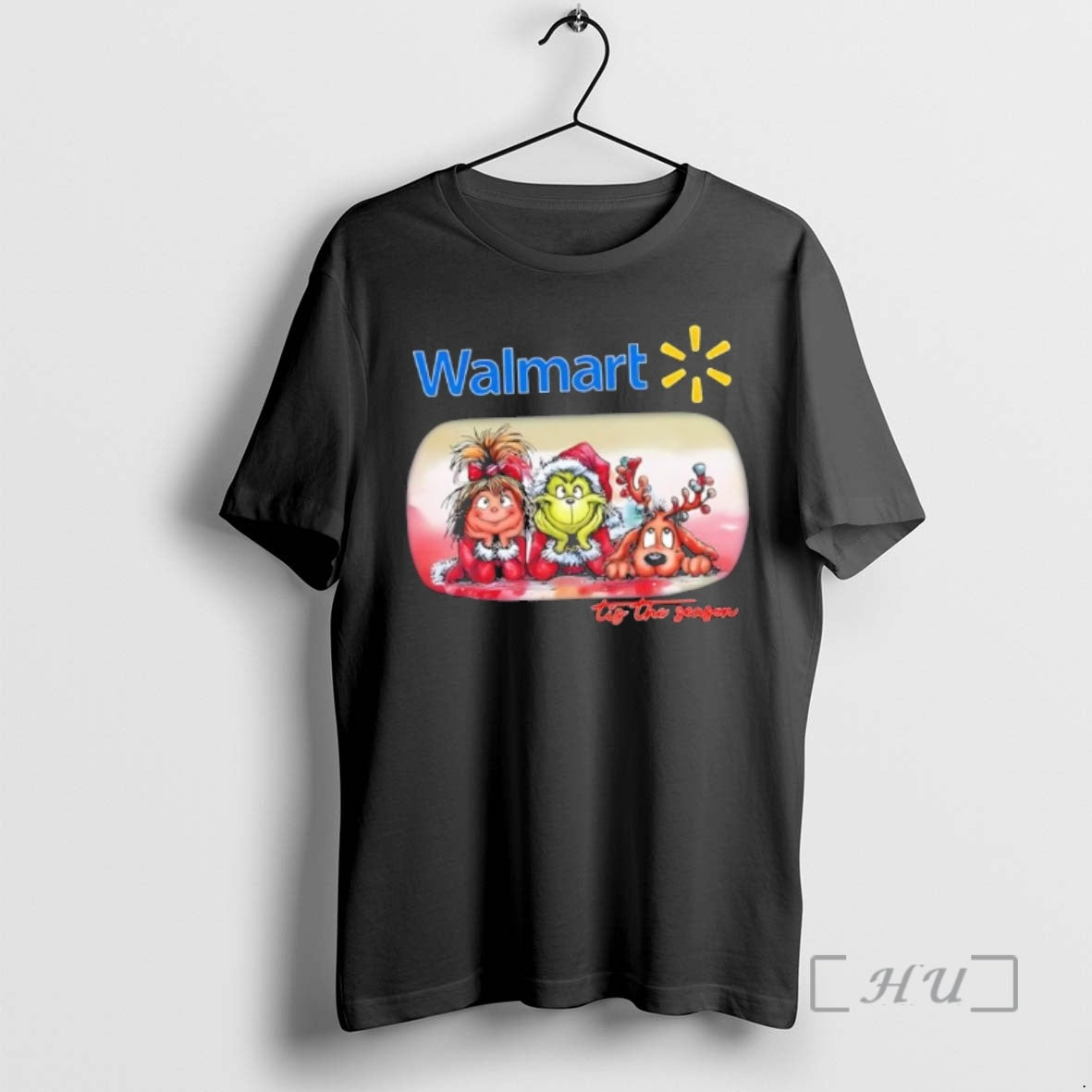 Trending Walmart X Team Grinch Tis The Season Christmas T-Shirts, Hoodie, Sweatshirt | InkThreadWorks.com