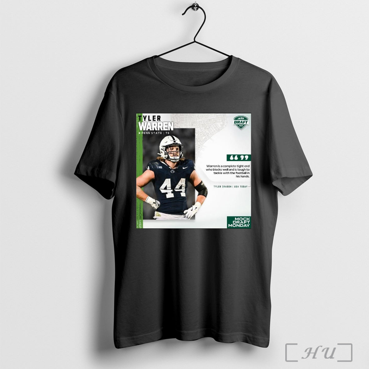 Trendy Poster Tyler Warren Is Complete Tight End Who Blocks Well Tough To Tackle With