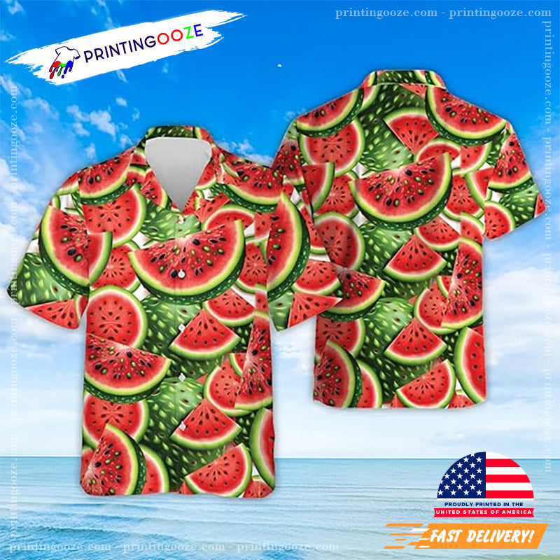 Tropical Watermelons Hawaiian Shirt No. 2