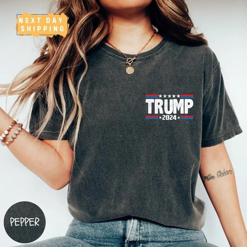 Trump 2024 Vintage Shirt, Trumm Support Tee, Patriotic TShirt, Trump for President 2024, Trump America Tee ultra shirt...