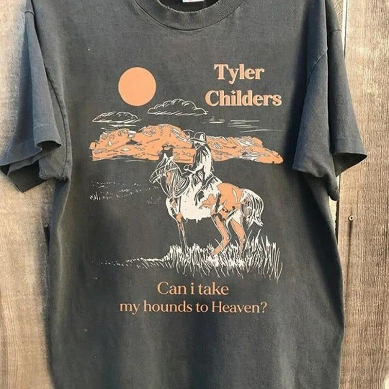 Tyler Childers Unisex Tee Shirt , Band Tee Shirt , Gift Fan Shirt Hoodie, Sweatshirt | InkThreadWorks.com
