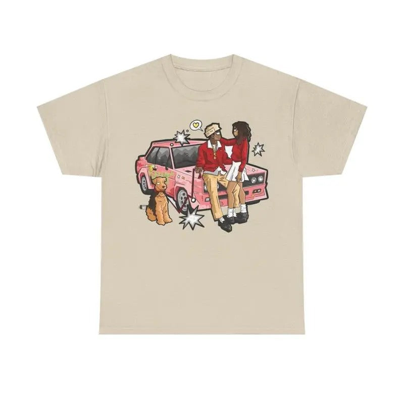 Tyler the Creator Inspired Graphic Tee Casual Classic Fabric Cotton Menswear Top Seamless Underwear Man Streetwear Tshirt...