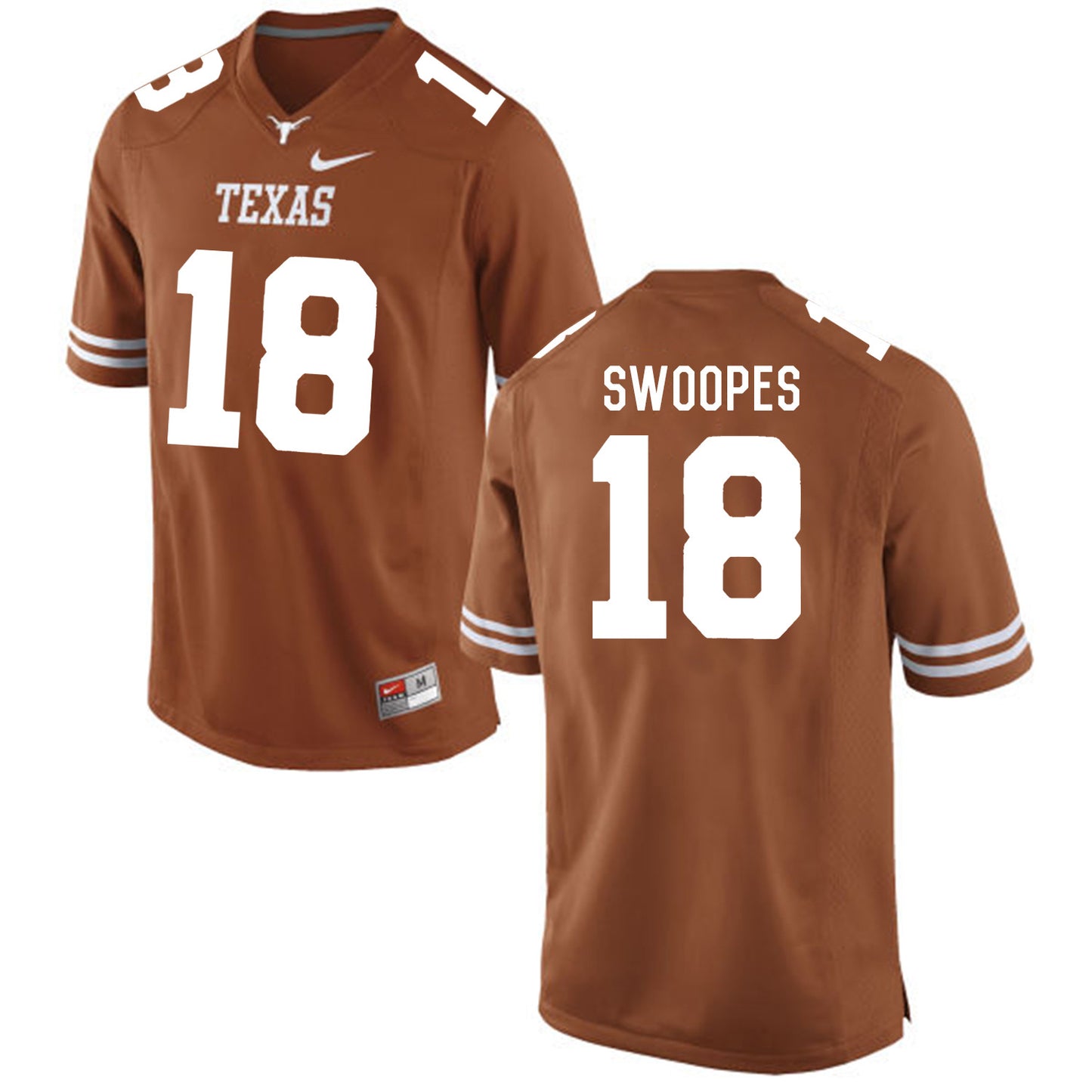 Tyrone Swoopes 18 Brunt Orange